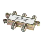 Ajánlat Somogyi koax elosztó 4 -es F splitter 900 - 2400 MHz F 4 utas MHz SAT TSP 1913