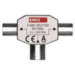 EMOS Antenna elosztó splitter 0,1–1 000 MHz EU 2501/D194 J0199 Outlet