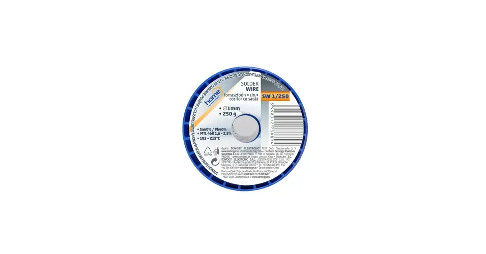 Árengedmény Somogyi Forrasztóón gyantás SW 1 mm250g/