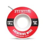 Fahrenheit forrasztó ón 1 mm átmérő 20 g 55132 Expressz kézbesítés