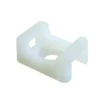 Tracon 2 oldalt fűzhető kábelkötegelő talp natúr csavarozható 23x16 mm CSTALP-2 Árcsökkenés