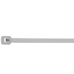 Alacsony ár Tracon fémnyelves kábelkötegelő, gyorskötöző186×4,8 mm fehér T186