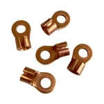 Expressz kézbesítés Forrasztható szemes saru 2,5 mm2 4 mm furattal vörösréz FS 2,5