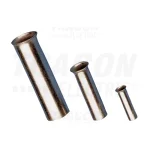 Tracon szigeteletlen érvéghüvely 4mm2 L=12mm ónozott elektrolitréz E06N Vásárlói kedvenc