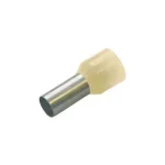 Csak ma Tracon szigetelt érvéghüvely 10mm2 vaj 27,5mm 100db/cs E125