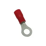 Tracon 10mm2x10,5mm szigetelt szemes saru piros 100db/csomag PSZ10-10 Prémium