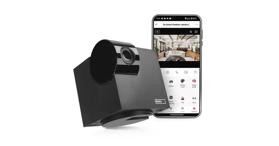 Emos GoSmart Forgatható kamera IP-110 1/2.8‘‘ 3 Megapixel CMOS CUBE wifivel H4061 Gyors szállítás