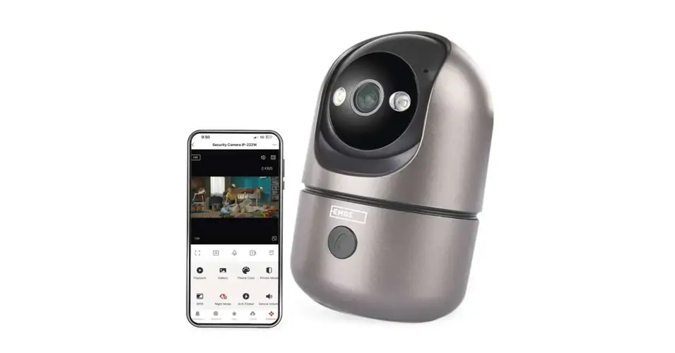 Ne maradj le Emos GoSmart Beltéri forgatható kamera IP‑220W wifivel H4062