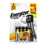 Energizer Power alkáli mikro ceruza elem AAA 3+1db/bliszter Árcsökkenés