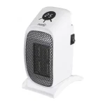 Végkiárusítás Home FKH 400 hordozható elektromos mini kerámia fűtőtest, 400W, elektronikus termosztát, fehér FKH 400