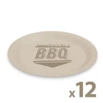 Papírtányér szett BBQ 23 cm 12 db/csomag 58235D Rendeld meg most