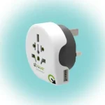 Legkelendőbb Q2 POWER Utazóadapter, World to UK USB 100-250 V 1.100130