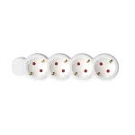 Vásárlói kedvenc Somogyi 4-es asztali hálózati elosztó 3m H05VV-F 3x1,5 mm2 NV 4-3/WH/1,5