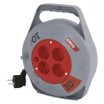 Végkiárusítás Emos kábeldob 10m MT 3x1mm2 4db aljzat IP20 P19510