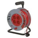 Emos kábeldob 15m 4 aljzat 3x1mm2 H05VV-F3G PVC IP20 P19515 Vásárlói kedvenc