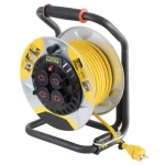 STANLEY Kültéri fém kábeldob 25m H07RN-F 3G1,5 mm IP44 3000W SXECCM2FASE Alacsony ár