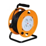 Home HJR 4-25/1,5 kábeldob, 25 m, IP20 kivitel, fém talp, H05VV-F 3G1,5 mm2 kábel, max. 3000 W, védőkapcsoló, 4 védőérintkezős aljzat HJR 4-25/1,5 Rendeld meg most