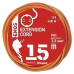 Kihagyhatatlan ajánlat Emos lengő hosszabbító 15m 1 aljzat narancssárga PVC 250V H05VV-F3G 3x1,5 mm2 P01215R