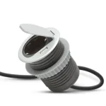 Kihagyhatatlan ajánlat Delight Rejtett beépíthető elosztó süllyeszthető konnektor dugalj 3680 W + USB 20461