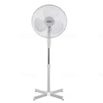 Biztonságos fizetés STILO Ventilátor álló 16col 40cm 3 fokozatú 40W, 220-240V 600mm talp 1,2m magas 1,5m vezetékkel STI1132