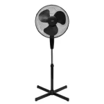 Nézd meg most Home SF40BK állóventilátor, 45 W, 40cm-es lapátátmérő, 3 sebességfokozat, oszcillálás, állítható fejdőlésszög, fekete színű SF40BK
