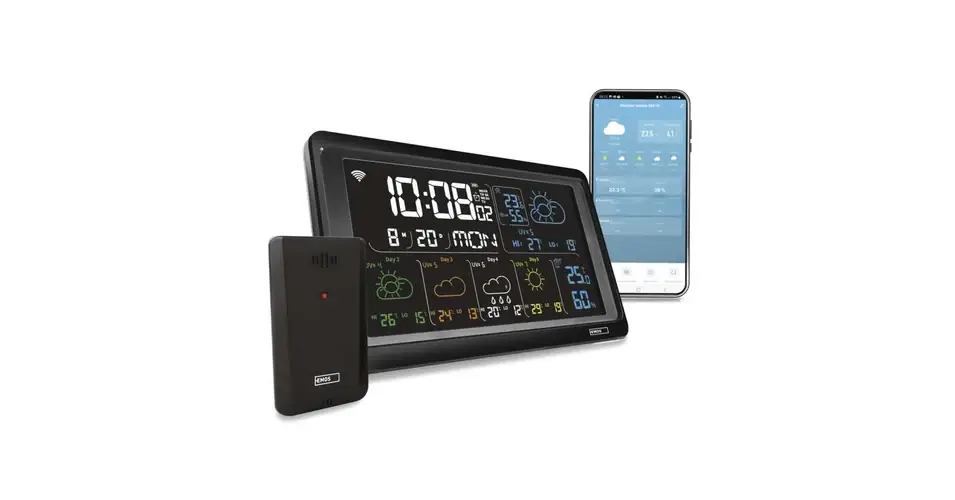 Emos GoSmart E8610 vezeték nélküli időjárás állomás wifivel E8610 Olcsó