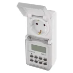 Gyors szállítás Emos Digitális időkapcsoló aljzat, kültéri, IP44 3 680W 230 V~/16(2) A max. P5525N