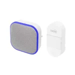 Home DBK 1401AC vezeték nélküli csengő 140 m hatótávolság IP44 állítható hangerő 4 nyomógomb lehetőség DBK 1401AC Rendeld meg most