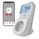 EMOS GoSmart 2 az 1-ben konnektoros, digitális termosztát időzítő funkcióval, schuko, WiFi P56601SH Legnépszerűbb