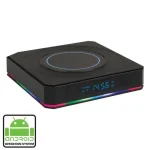 Home TV SMART BOX Android TV, TV-okosító, multimédia-lejátszó, számítógép, egér és billentyűzet csatlakozás, 4/64GB memória, 4x2GHz processzor, 4K Gyors kiszállítás