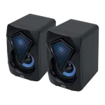 SAL PCS 230 multimédia hangszórópár, 2x3 W, RGB LED effekt, AUX, BT, USB tápkábel PCS 230 Olcsó