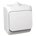 Vásárlói kedvenc Schneider Cedar Plus vizmentes falon kívüli 106 váltókapcsoló IP44 WDE000560