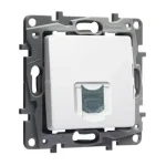 Legrand Niloé Cat.6 UTP internet csatlakozó aljzat 1xRj45 köröm nélkül fehér 764573 Kiárusítás