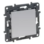 Legrand Niloé Step 106+6 kettős váltókapcsoló alumínium 10AX 863308 Szezonális akció