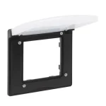 Legrand Niloé Step 1-es keret fekete IP44 863596 Legjobb ár
