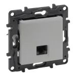 Biztonságos fizetés Legrand Niloé Step RJ45 Cat.6A UTP csatlakozóaljzat alumínium 863367