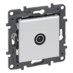 Ajánlat Legrand Niloé Step TV csillagpontos csatlakozóaljzat végzáró 1,5 dB alumínium 863374