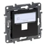 Legrand Niloé Step keystone adapter, fekete 863587 Rendeld meg most