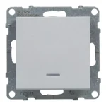 Vásárlói kedvenc Legrand Suno aluminium 101 JF egypólusú kapcsoló jelzőfénnyel keret nélkül 10AX 721311