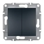 Asfora 105 csillárkapcsoló antracit süllyesztett Schneider EPH0300171 Outlet
