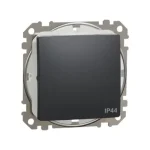 Népszerű Schneider Sedna Design váltókapcsoló (106) antracit IP44 SDD214106