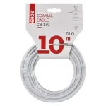 Biztonságos vásárlás EMOS koax kábel 10m CB130 RG6 S5374