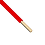 Gyors szállítás MCU 2,5 mm2 vezeték piros tömör réz kábel H07V-U 100m/tekercs