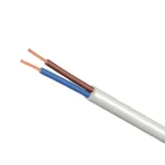 Kihagyhatatlan ajánlat MT 2x1 mm2 kábel sodrott réz vezeték fehér H05VV-F