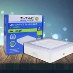 Szezonális akció Led panel 8W, oldalsó lámpával, 800Lm