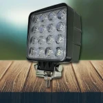 Biztonságos fizetés Led Epistar munkalámpa, négyzet alakú, 48W, 2100lm, 12/24V, Ip67 [L0081]
