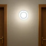 LED lámpatest 22W, 1800lm, kerek, oldalsó lámpával Legjobb ár