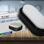 LED mennyezeti lámpa 8W, 560lm, FEKETE Kiárusítás