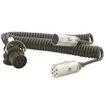 Spirál adapter 3,8m, 24V, 15 pólusú / 2x 7 pólusú [E1570] Gyors kiszállítás