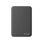 Powerbank, 5000mAh kapacitás, 2xUSB, fekete Nézd meg most